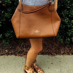 SALE PENDING... Coach shoulder bag, lightly used!