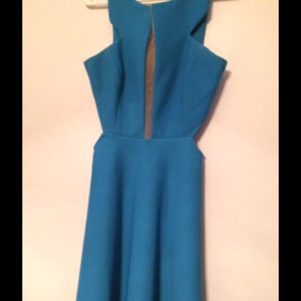 Blue dress