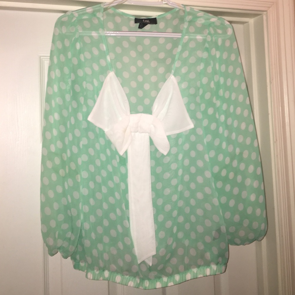 Sheer dress shirt