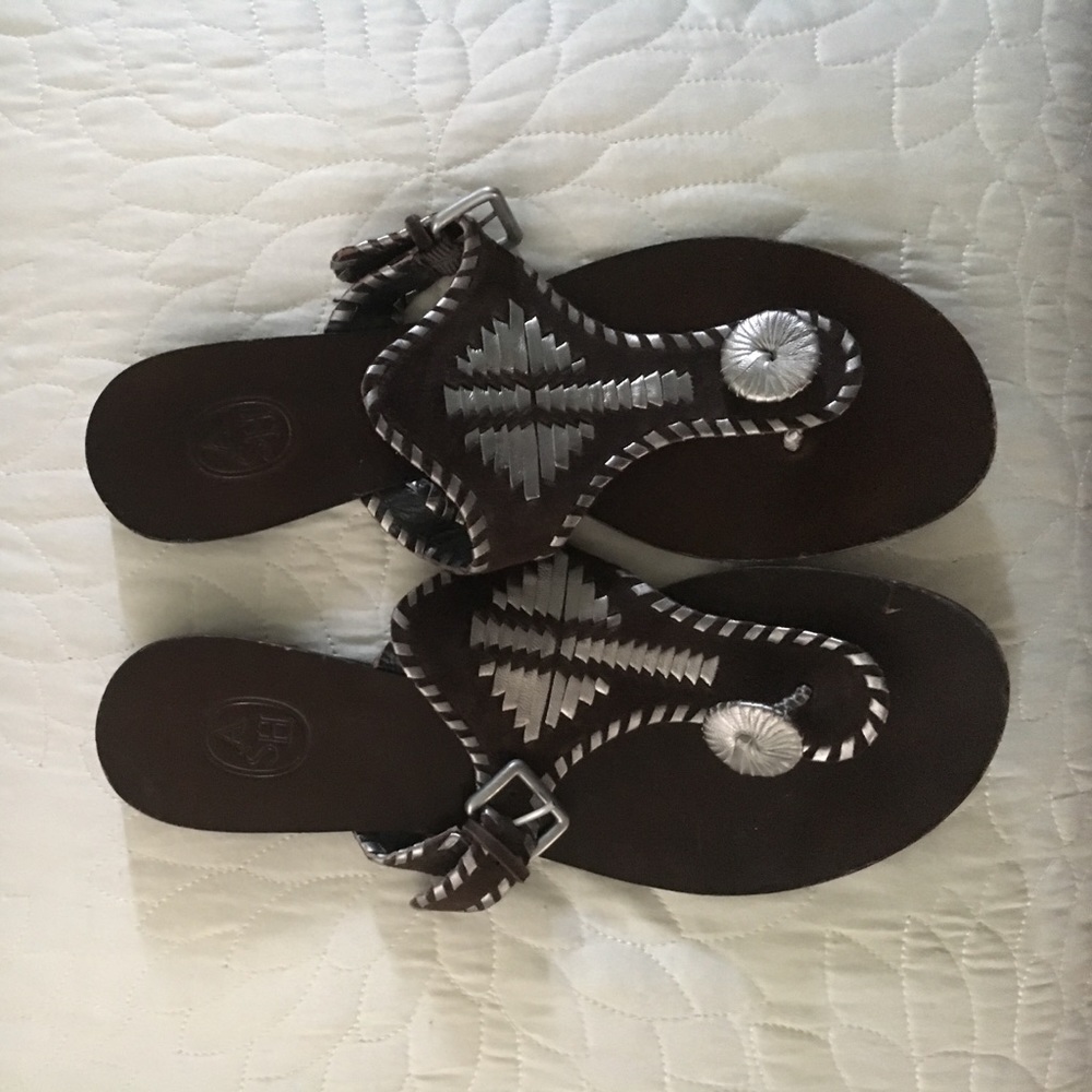 Ash Leather Sandal sz 9