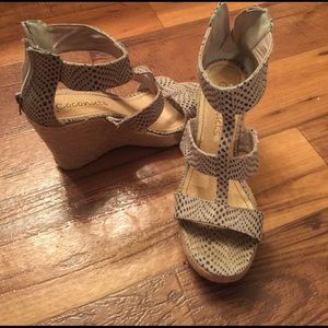 8.5 "Coconuts" Wedge Sandals