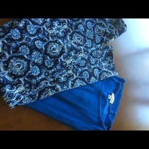 NWOT New Lularoe M Irma and TC legging set