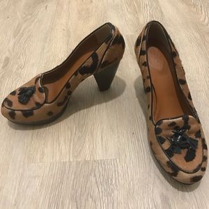 Madewell Calf Hair Heels