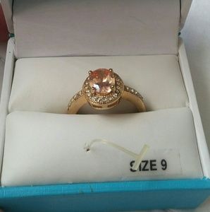 Gold plated ring