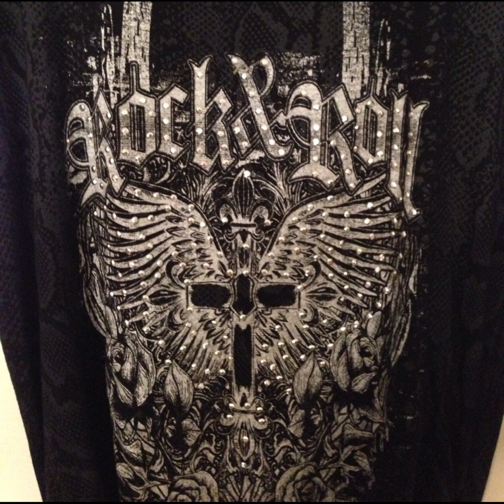 ~*Sexy black Rock & Roll Cowgirl bling dress XXL*~