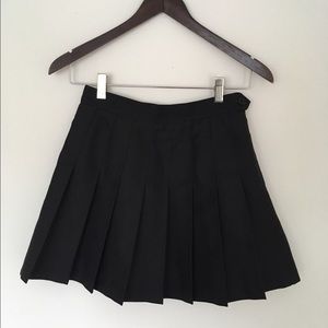 Black American Apparel Tennis Skirt