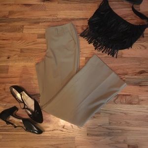 ✨ Banana Republic khaki slacks flared wide leg EUC