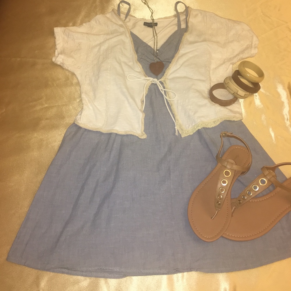 Adorable summer jean dress