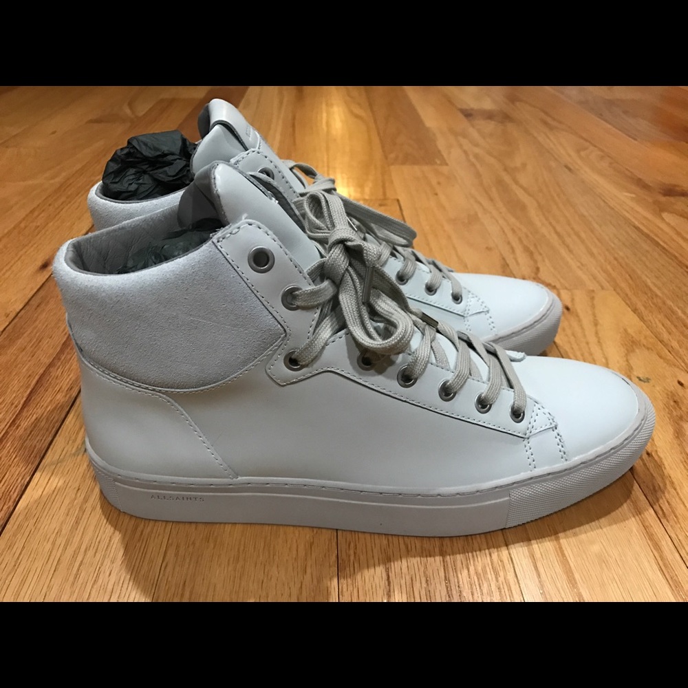 ALL SAINTS Crescent Hi Tops, Size 9