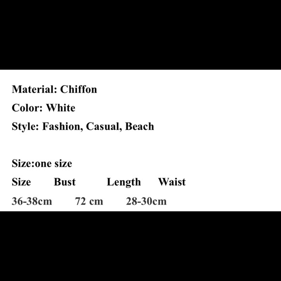 🌊 One left 🌊 Beach cover up 🌊 - Picture 4 of 4