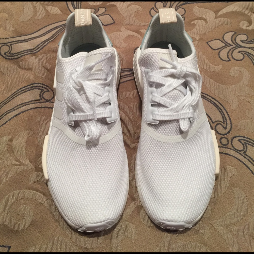 Adidas NMD R1 W white and light blue