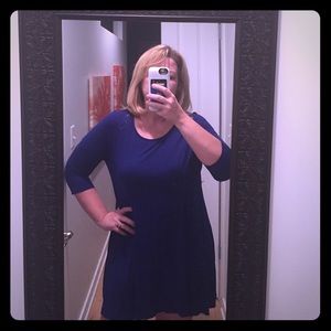 Royal blue tunic/dress