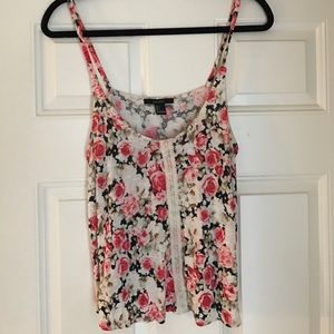 Floral crop top