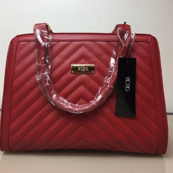 BCBG Handbags - NWT. Bcbg red Paris Bag w/ crossbody strap