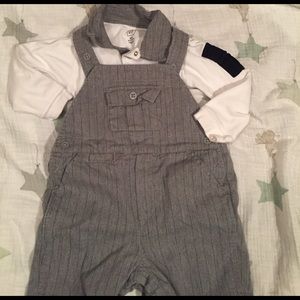 Baby Gap boys dressy pinstripe bundle NWOT