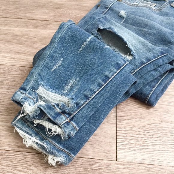 RESTOCKED Cut Out Skinny Jeans - Picture 5 of 5