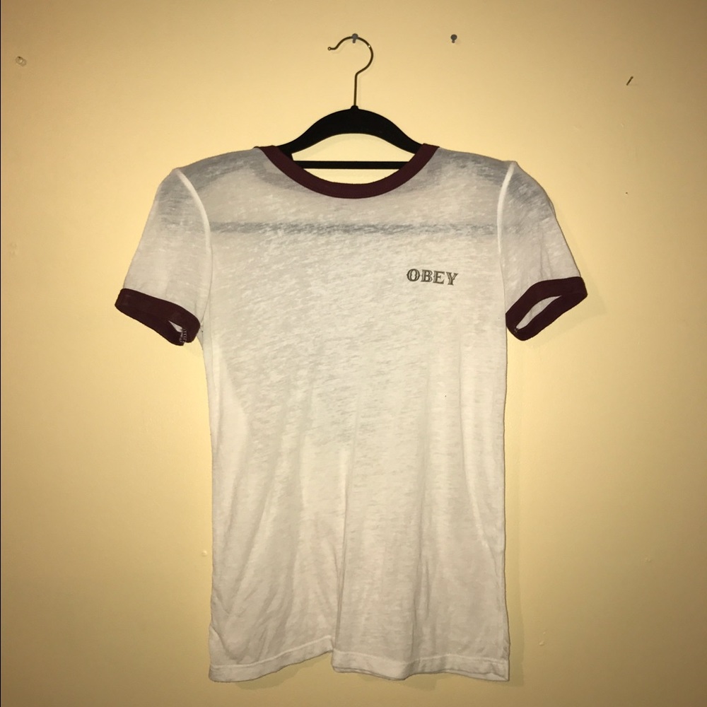 Obey Sheer Skull Shirt