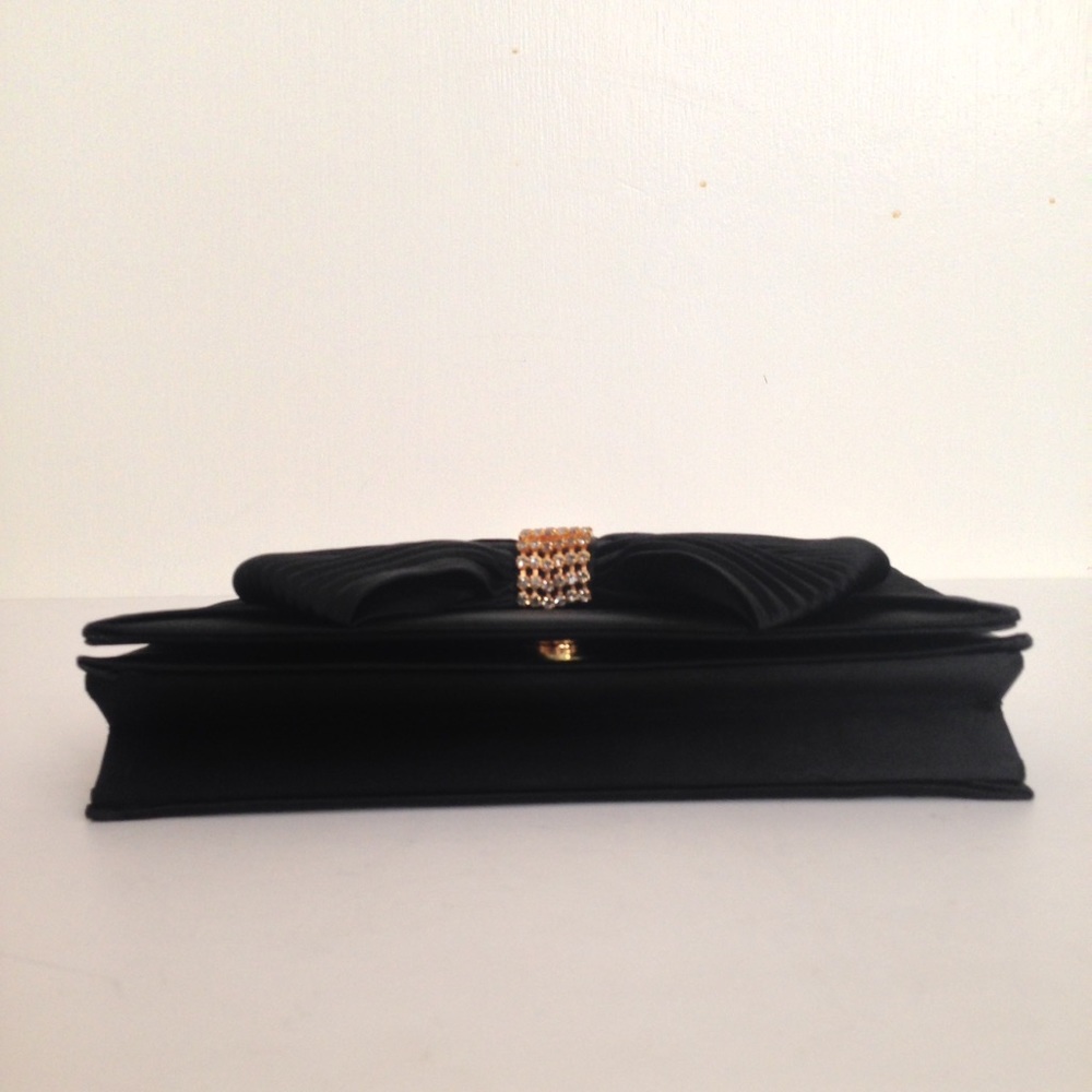 ‼️SOLD‼️[Vintage] Black Evening Bag Clutch - Picture 5 of 8