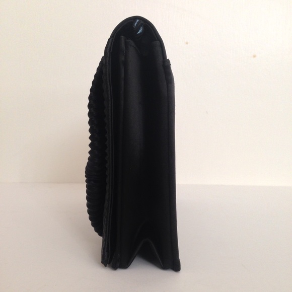 ‼️SOLD‼️[Vintage] Black Evening Bag Clutch - Picture 2 of 8
