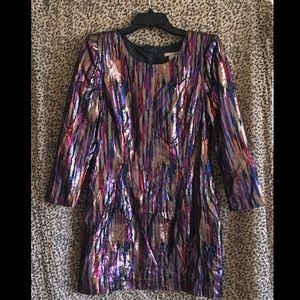 H&M Colorful Mini Dress