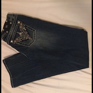 miss me jeans size 29 medium/light wash