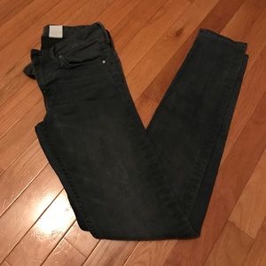 H&M dark charcoal jeans