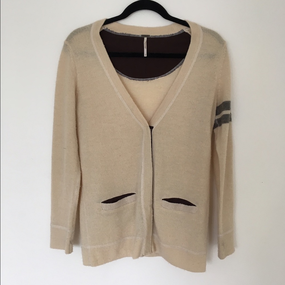 Free People Varsity Cardigan