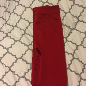 Rue21 red leggings