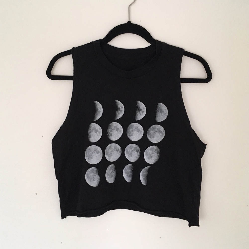 Brandy Melville Moon Phases Muscle Tank