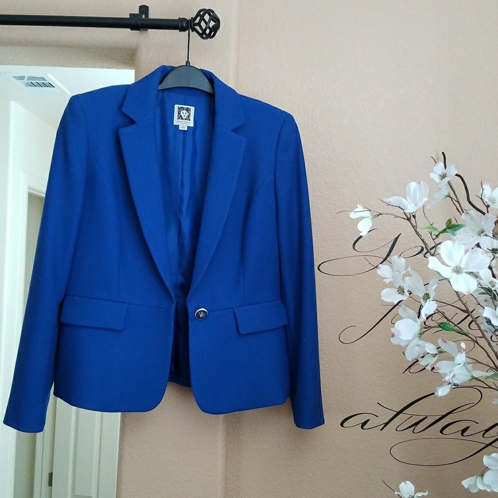 Anne Klein Blue Blazer