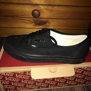 Black Vans