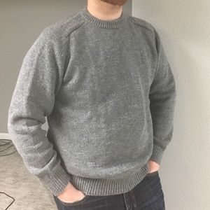 L.L. Bean Grand Lake Grey Men's Sweater XL