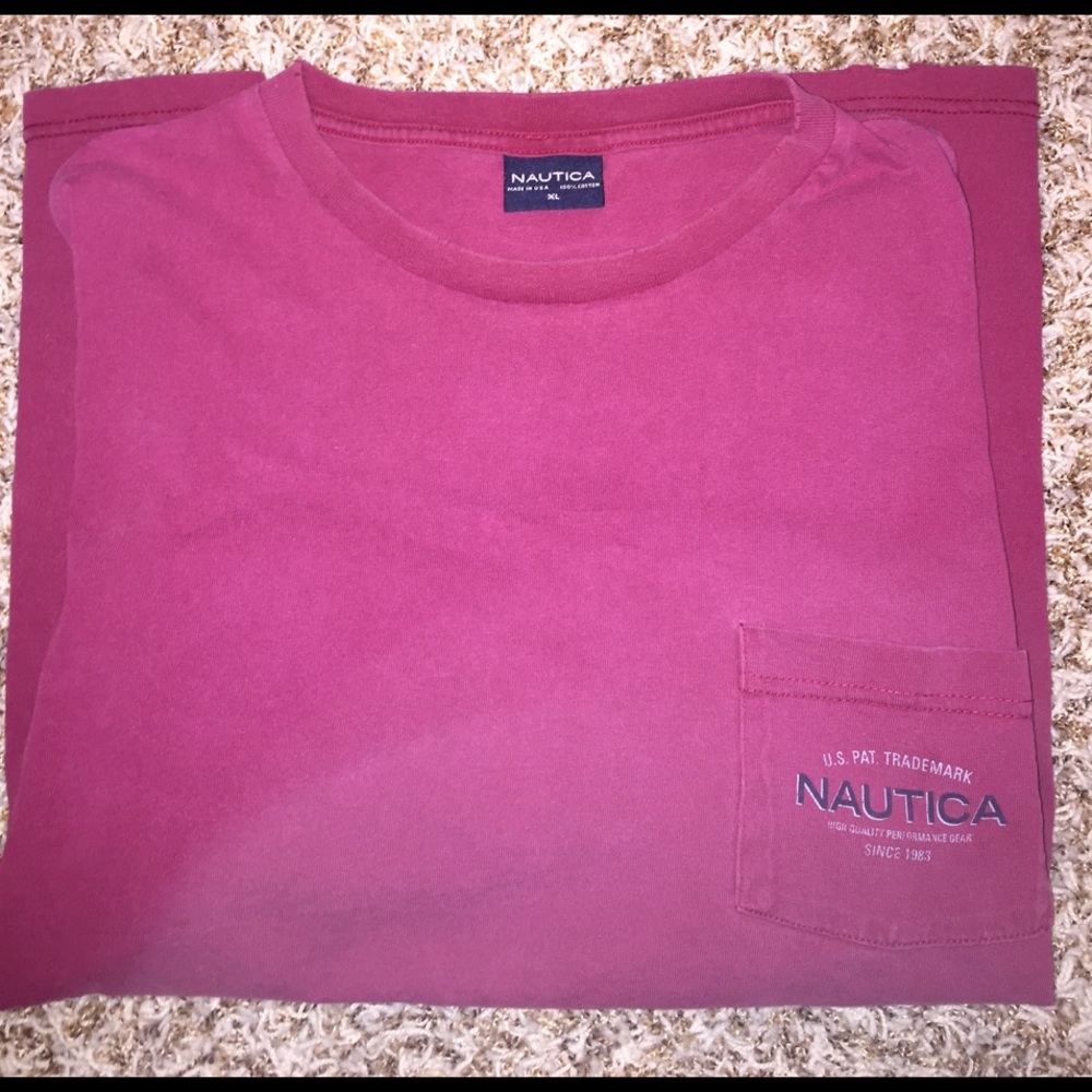 Men's size XL Nautica pocket t-shirt