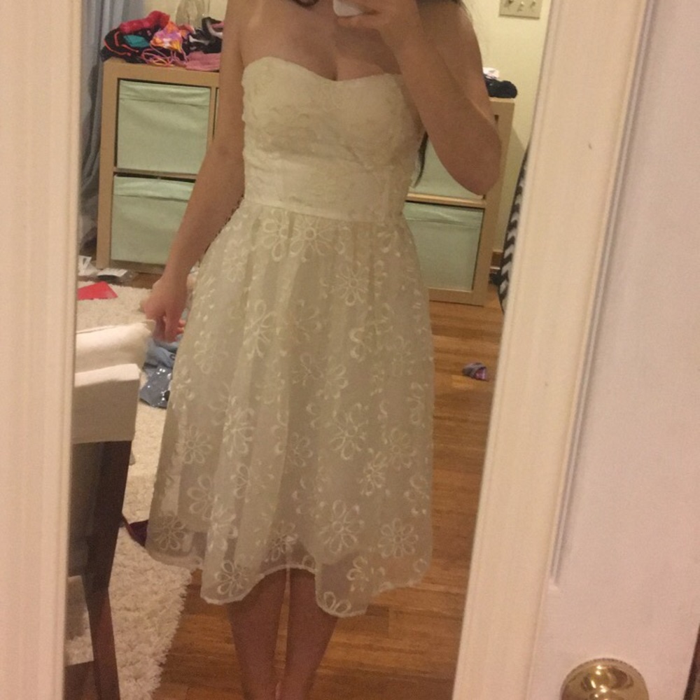 White dress