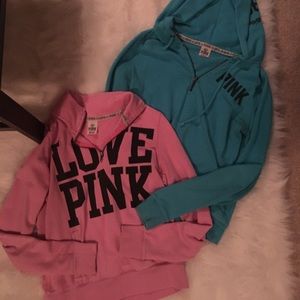 PINK sweatshirts
