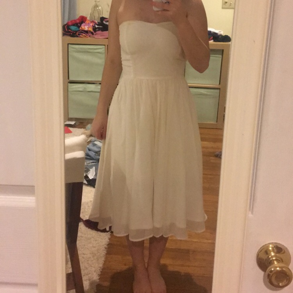 White dress