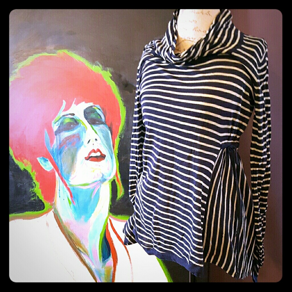 SOLD anthropologie cowl neck tunic