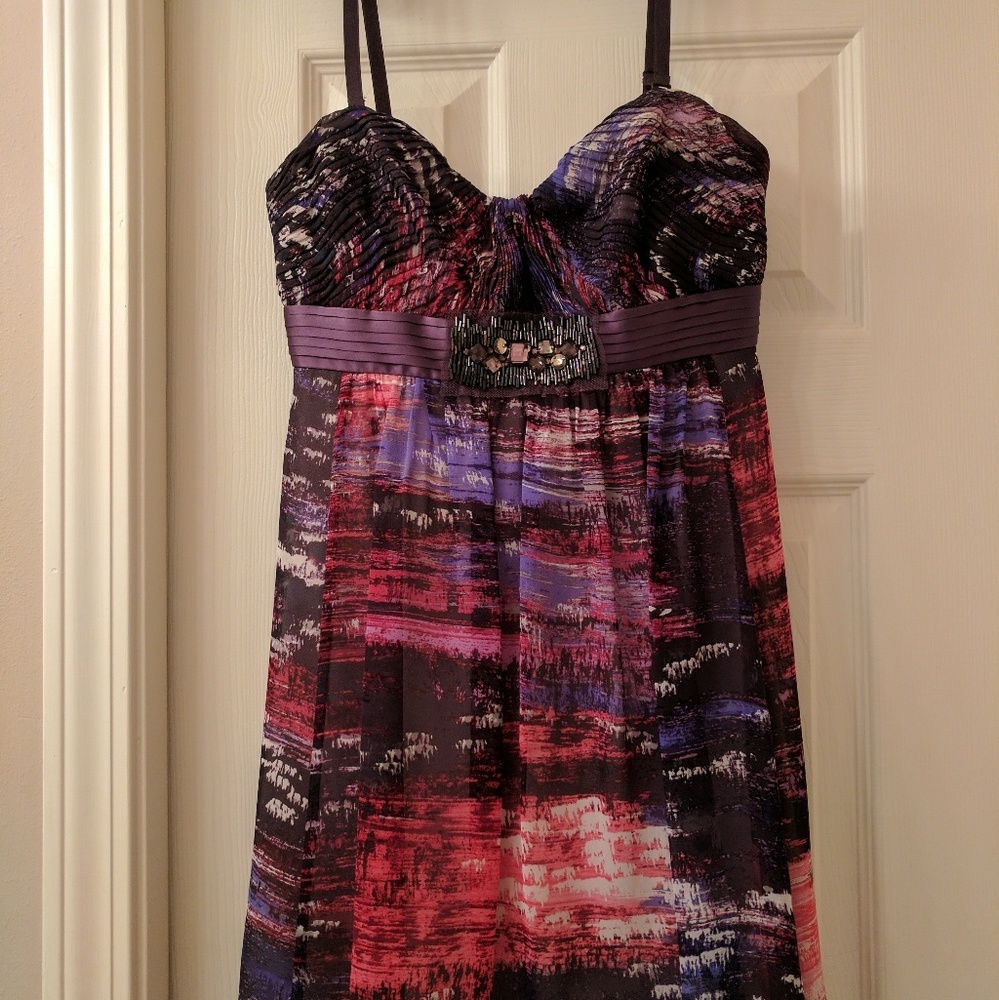 BCBGMaxAzria Cocktail Dress Straps Optional
