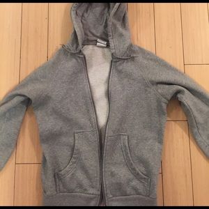 Gray Nike hoodie