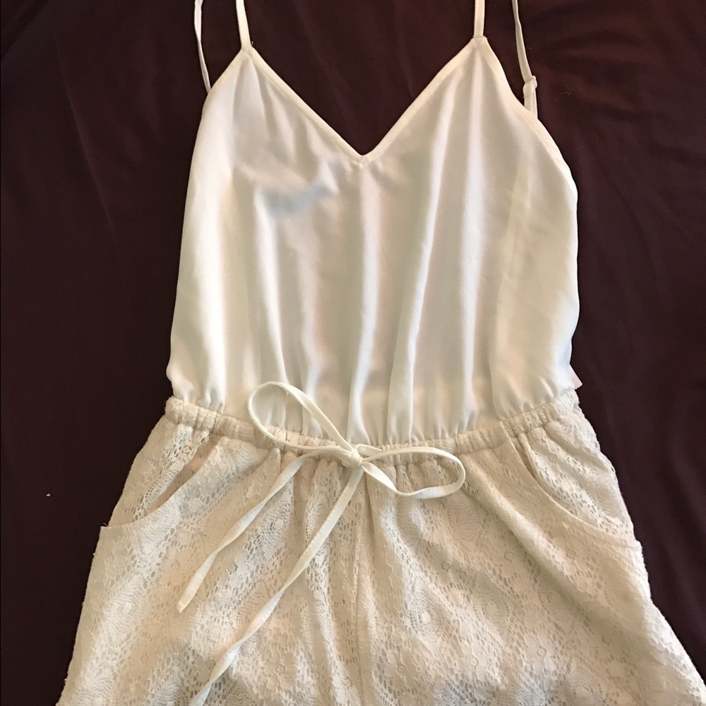 White romper