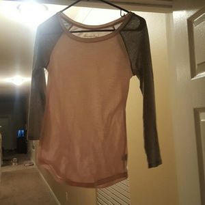 American eagle pink and grey