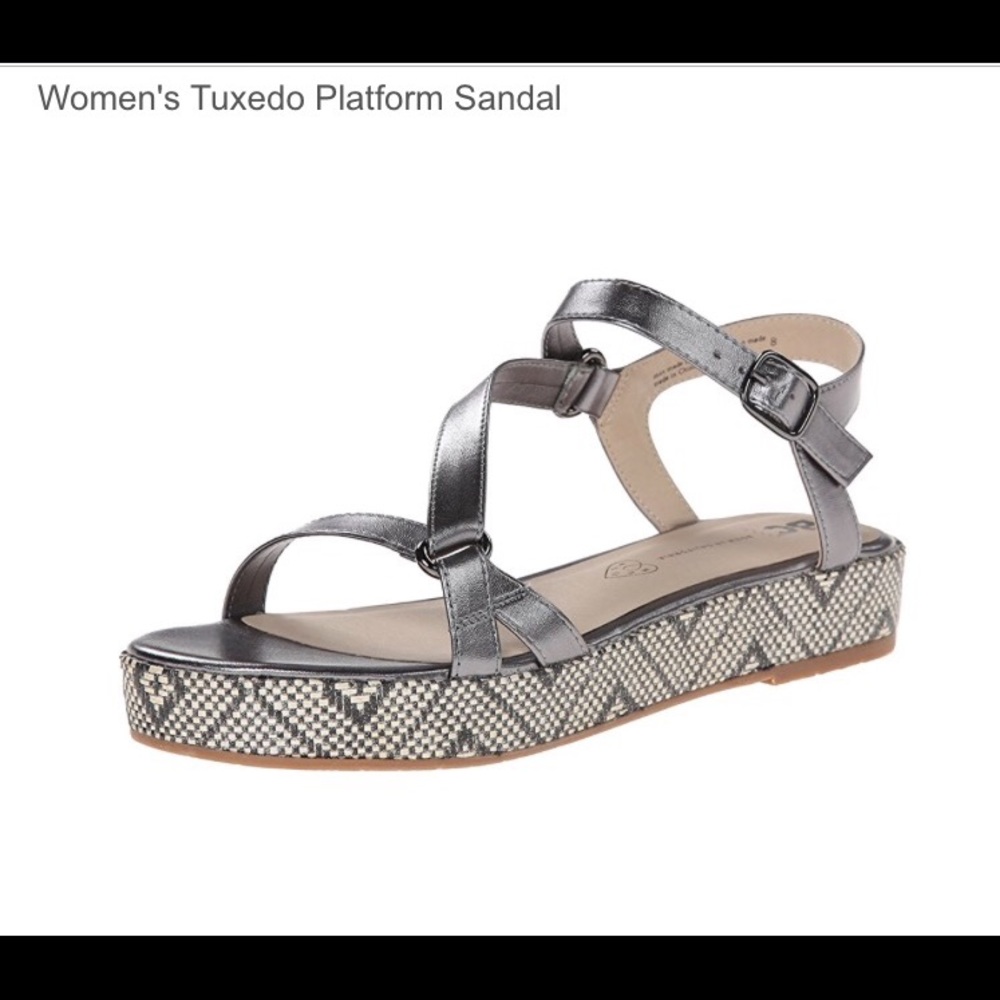 BC Footwear Women's Tuxedo Platform Sandal