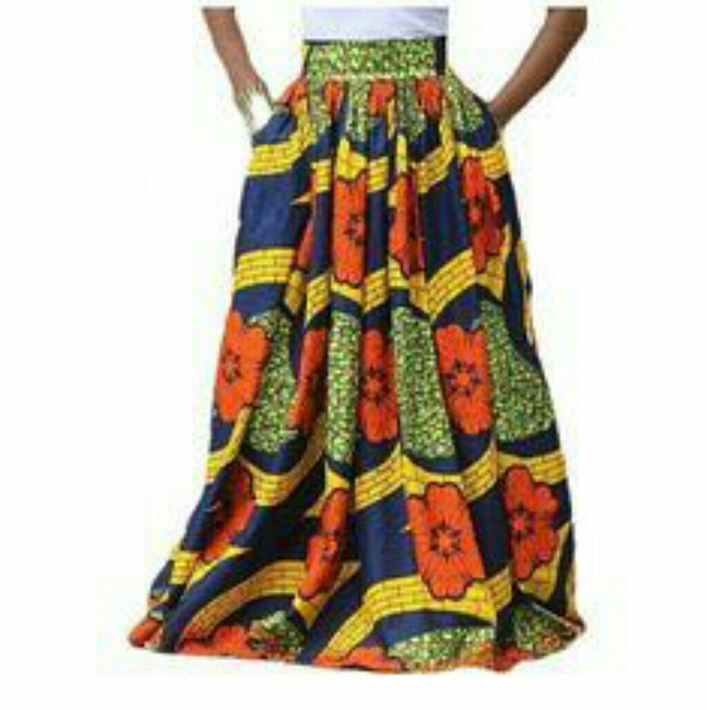 Africa Maxi skirt
