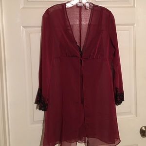 Sheer Robe and Nightie