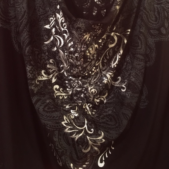 Black Rhinestone Top - Picture 2 of 4