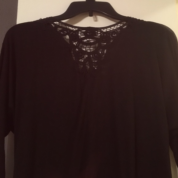 Black Rhinestone Top - Picture 4 of 4