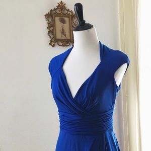 Anne Klein Blue Cocktail Prom Dress Size 6
