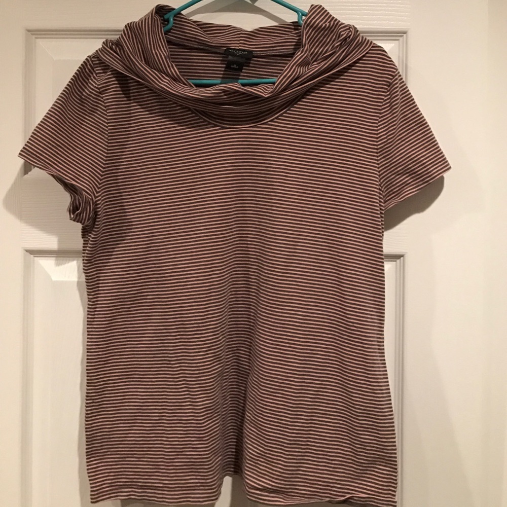 Ann Taylor Scooped Neck Top