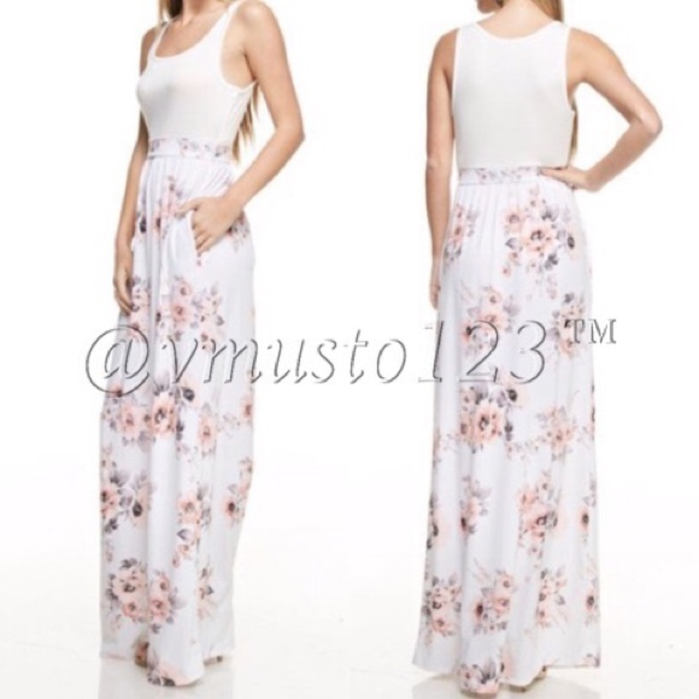 EASTER MAXI FLORAL DRESS - Picture 2 of 3