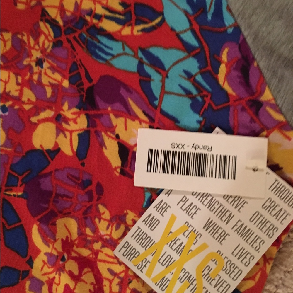 BNWT Lularoe xxs Randy! - Picture 2 of 2